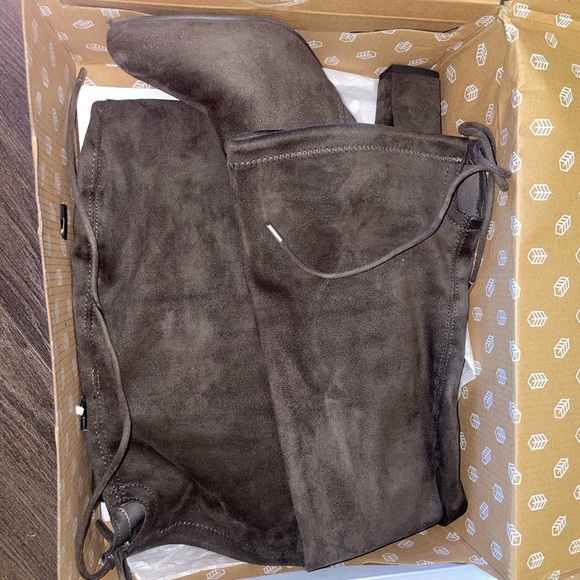 Call it spring over the knee suede boots! - Picture 2 of 6